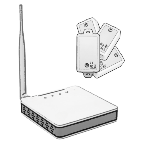 Automatische Temperaturaufzeichnung für HACCP-konforme Dokumentation mit Gateway und Sensoren