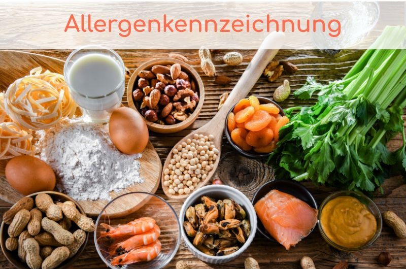 Allergenkennzeichnung Alcomo HACCP App